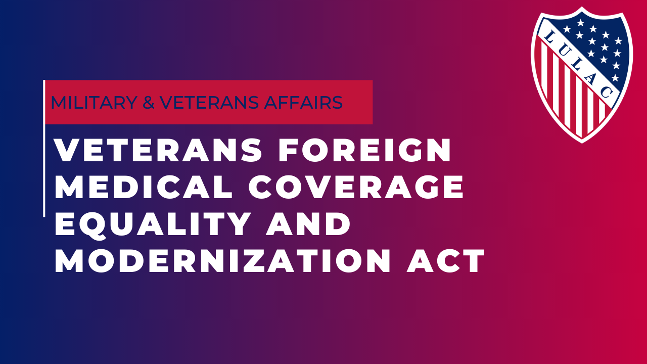 Veterans Foreign Medical Coverage Equality and Modernization Act