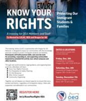 KNOW YOUR RIGHTS Bend